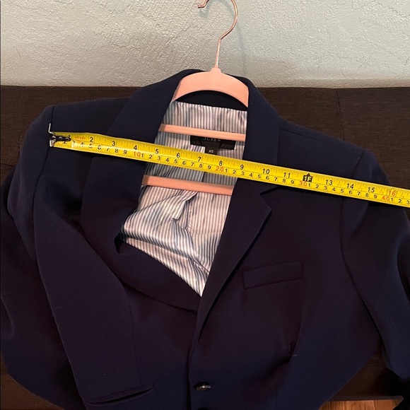 Navy Blue Business Jacket J. CREW with WHTB Logo art by Julie Lee - Picture 5 of 5